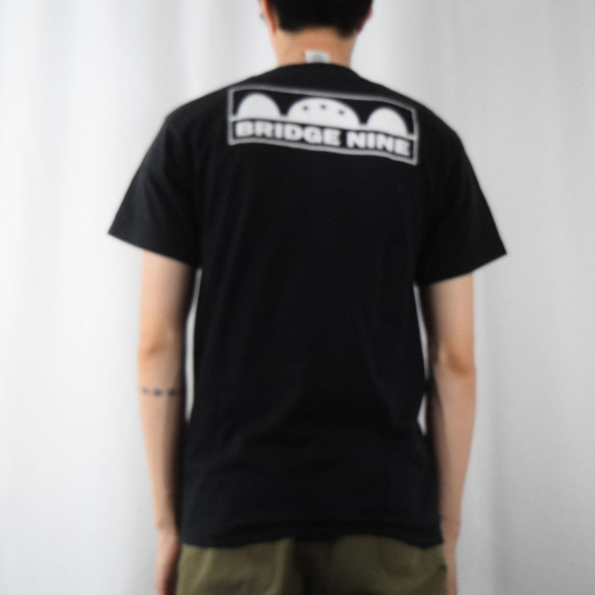 画像3: 【SALE】 BRIDGE 9 RECORDS ハードコア レコード レーベル プリントTシャツ BLACK M (3)