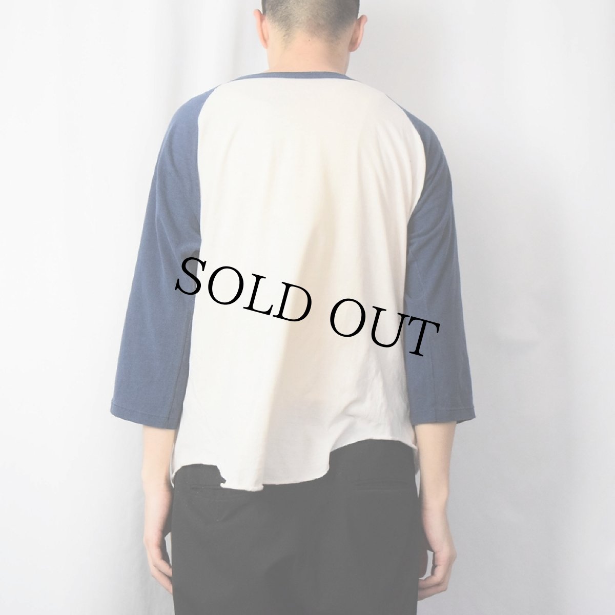 画像3: 80〜90's THIS BUD'S FOR YOU! ガンジャプリント ラグランTシャツ (3)