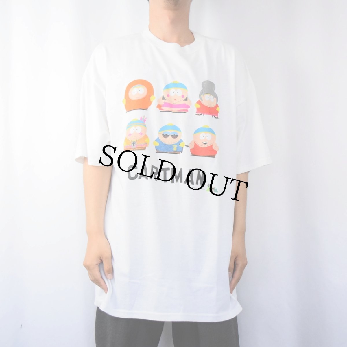 画像2: 90's SOUTH PARK "CARTMAN" キャラクタープリントTシャツ XL (2)