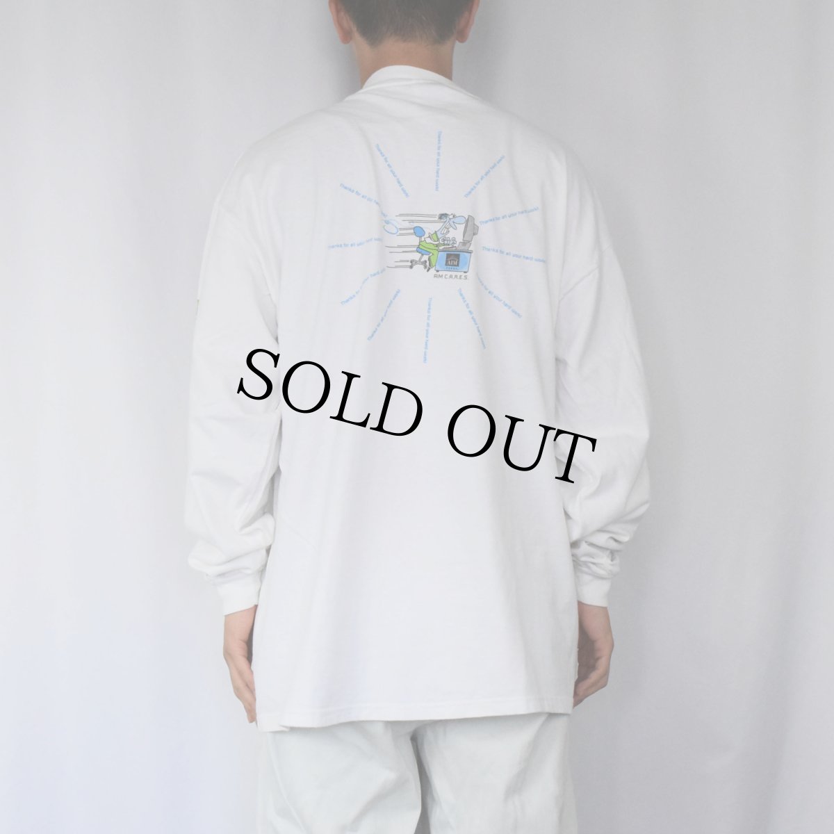 画像3: 2000's AIM "Y2K Thanks for all your hard work!" コンピュータ企業 プリントロンT XL (3)