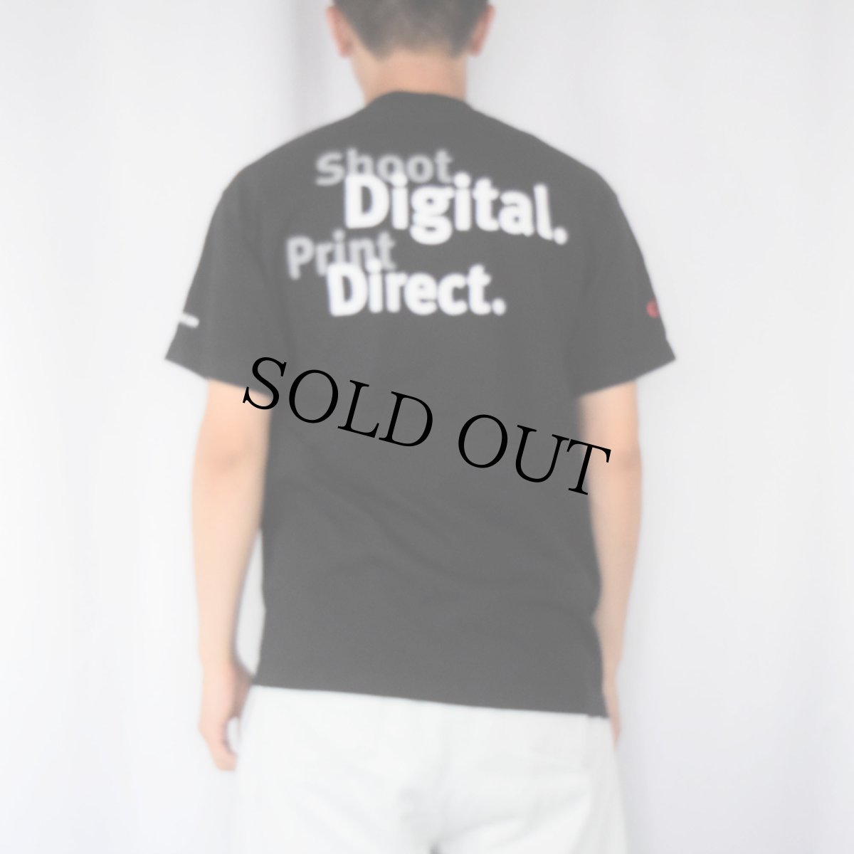 画像3: Canon "COMPACT PHOTO PRINTER" 精密機器メーカー プリントTシャツ BLACK M (3)