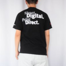 画像3: Canon "COMPACT PHOTO PRINTER" 精密機器メーカー プリントTシャツ BLACK M (3)