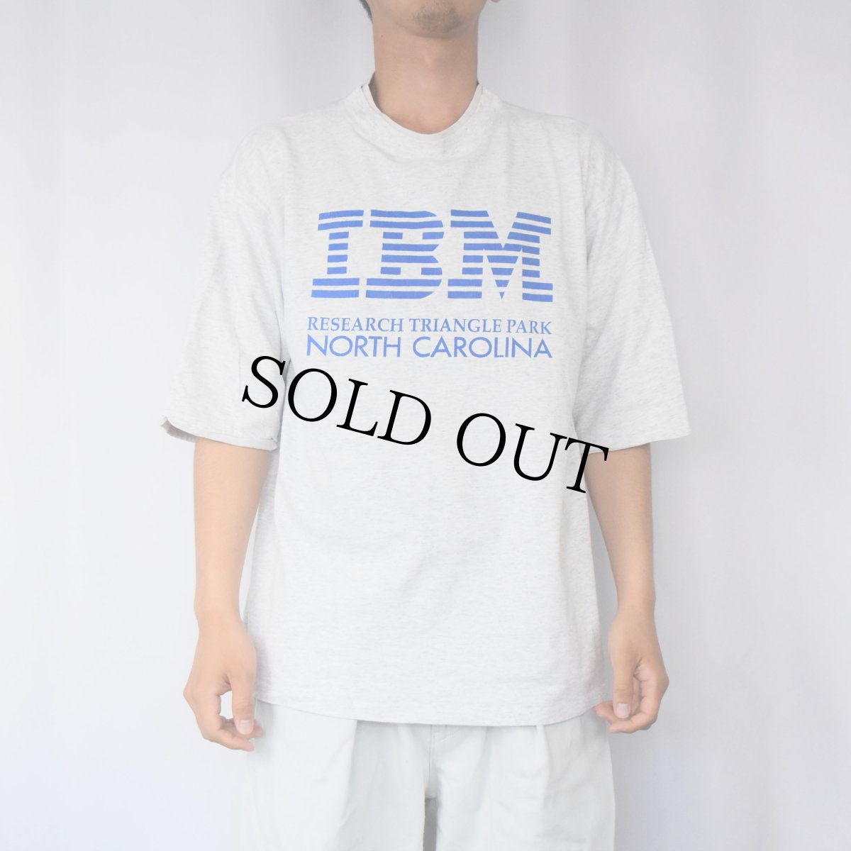 画像2: IBM USA製 コンピューター企業 ロゴプリントTシャツ XL (2)