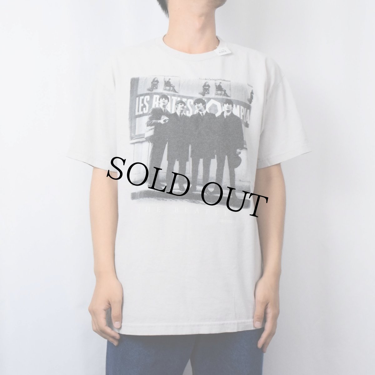 画像2: 2001 THE BEATLES USA製 ロックバンドプリントTシャツ L (2)