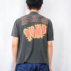 画像4: 90's AEROSMITH × PUSHEAD "PUMP" ロックバンドツアープリントTシャツ BLACK (4)