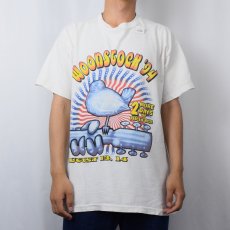 画像3: 【SALE】 1994 WOODSTOCK USA製 ロックフェスティバルTシャツ (3)