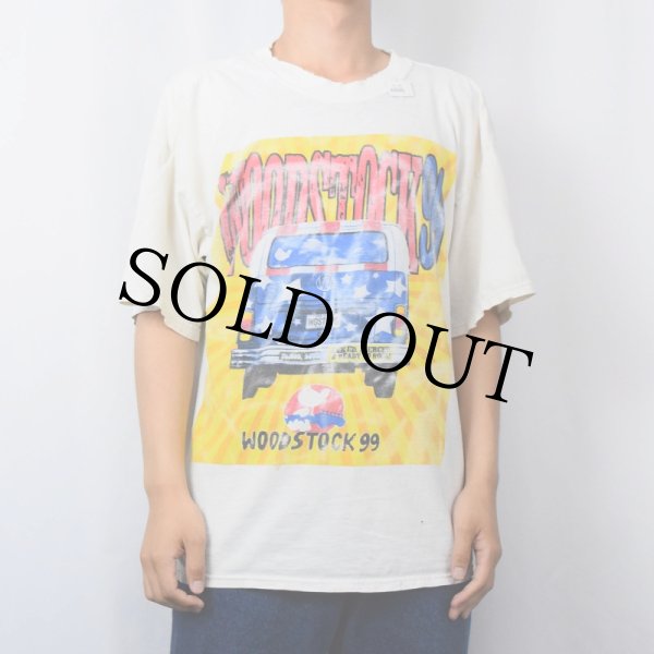 90s 古着 ウッドストック フェス tシャツ 90年代 90s ウッドストック アメリカ製 ミュージック 音楽 ビンテージ古着屋Feeet 通販 名古屋 大須 メンズ