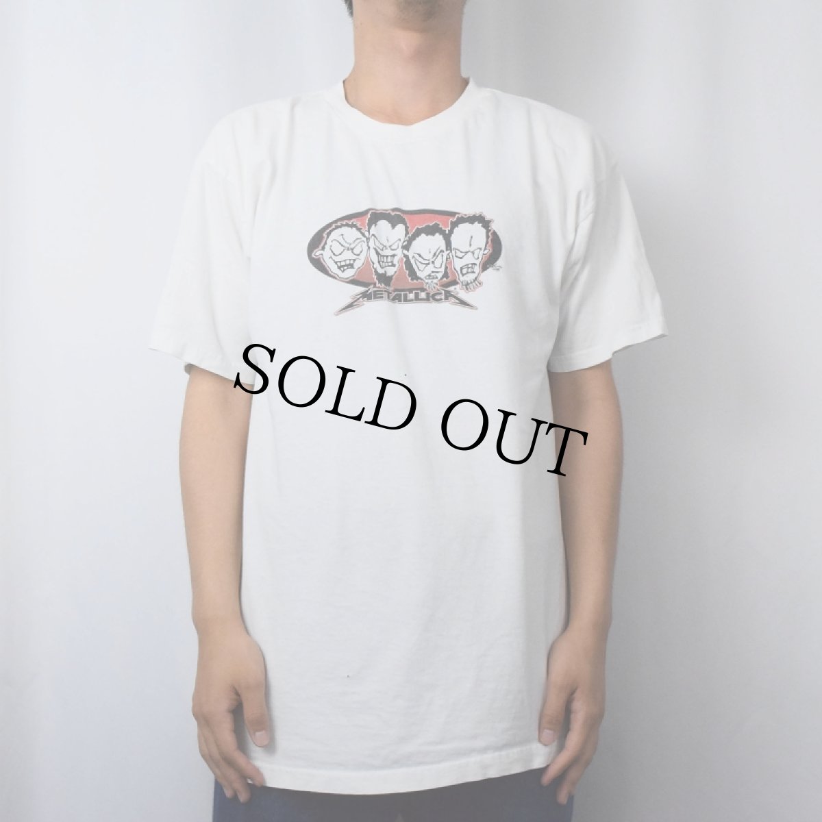 画像3: 90's METALLICA ロックバンド プリントTシャツ L (3)