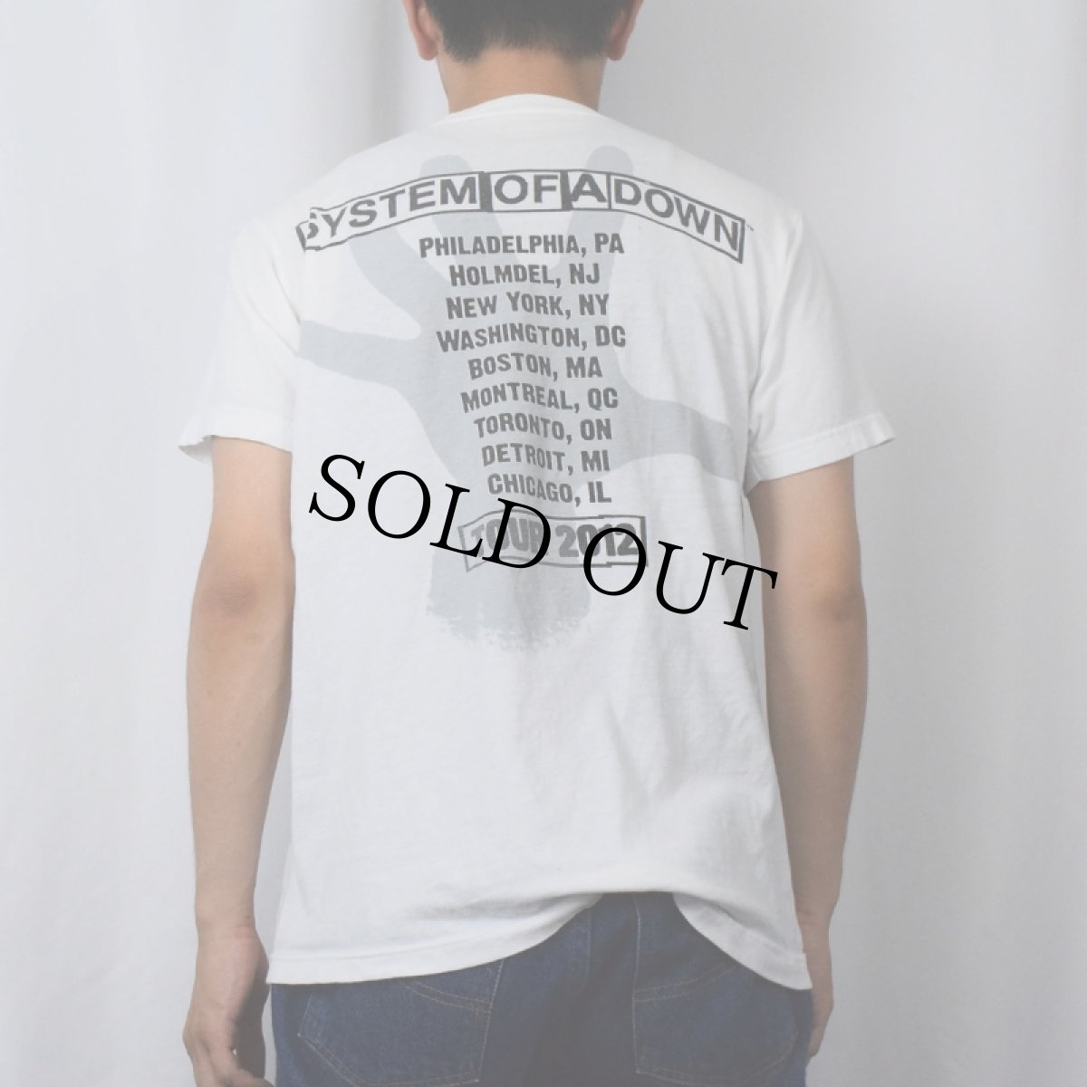 画像4: SYSTEM OF A DOWN ニュー・メタルバンド プリントTシャツ (4)