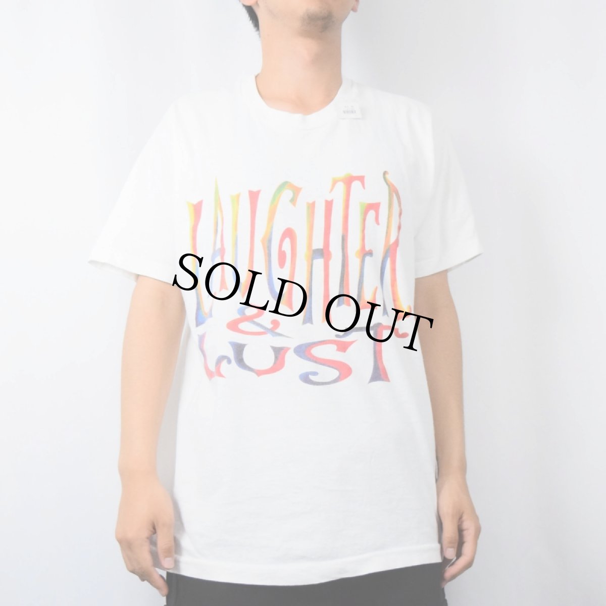 画像3: 90's Joe Jackson USA製 "Laughter & Lust" ミュージシャン アルバムプリントTシャツ XL (3)