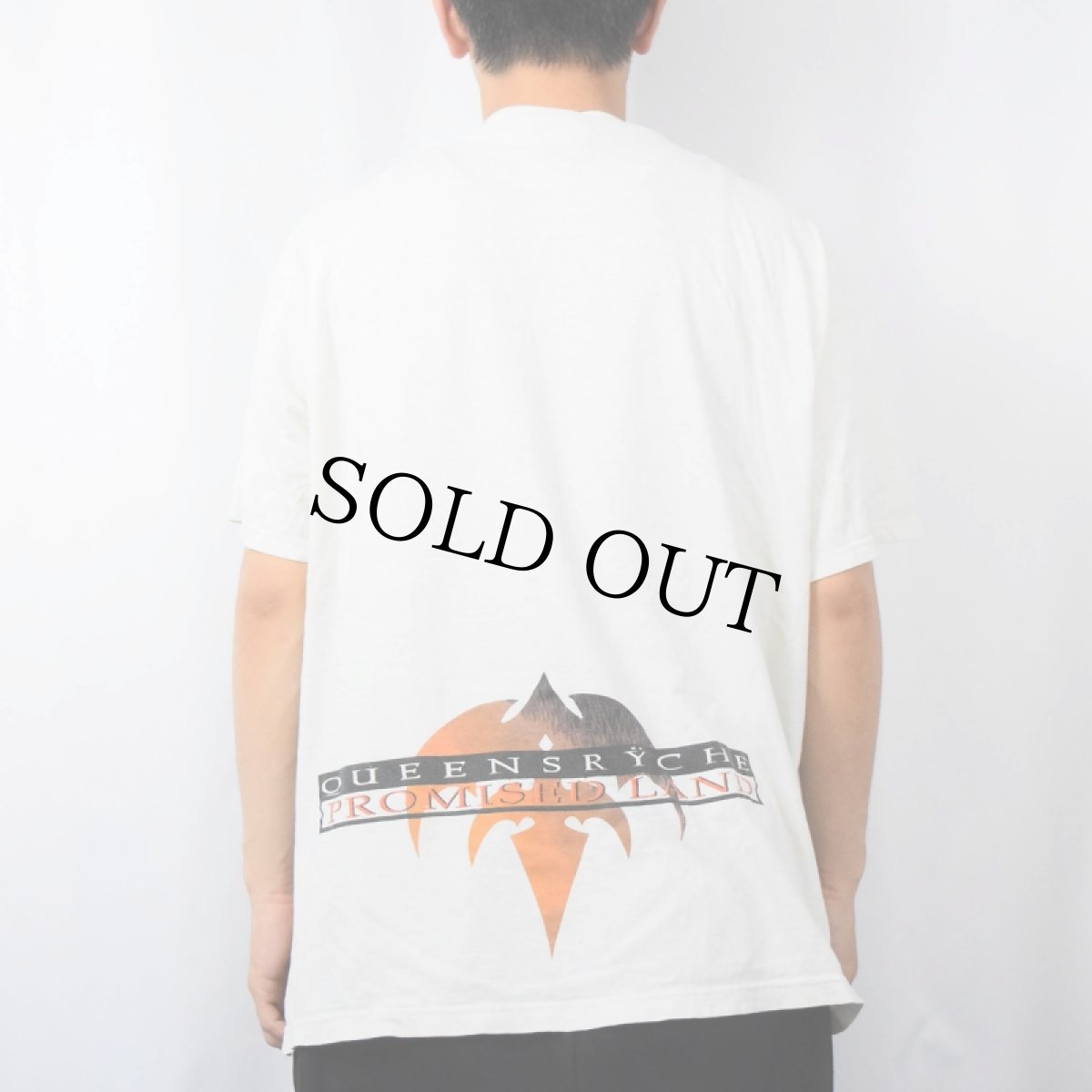 画像3: 90's DAMAGED "Queensryche" デスグラインド バンド アルバムプリントTシャツ XL (3)