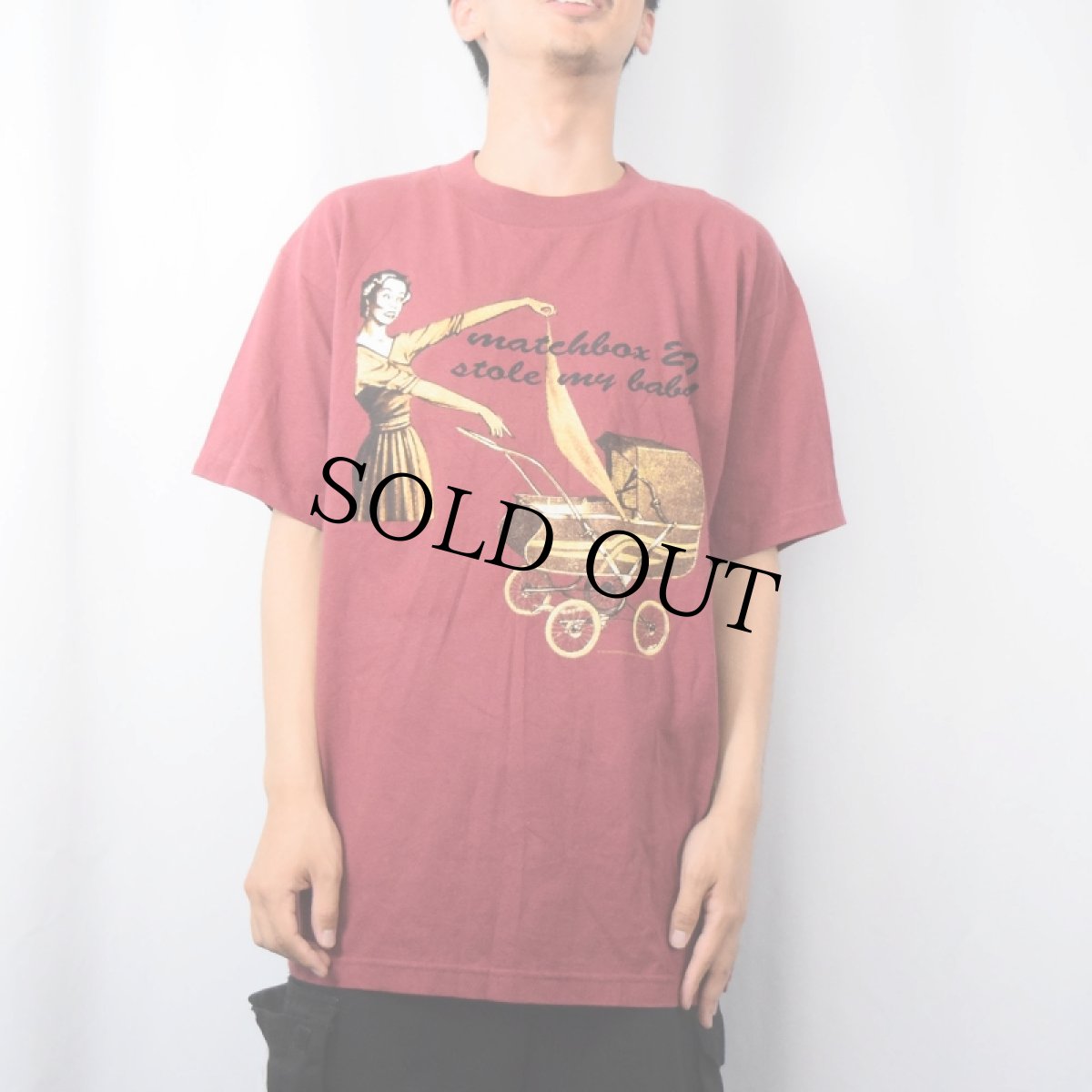 画像3: 90's Matchbox Twenty USA製 "Stole My Baby" ロックバンド ツアープリントTシャツ L (3)