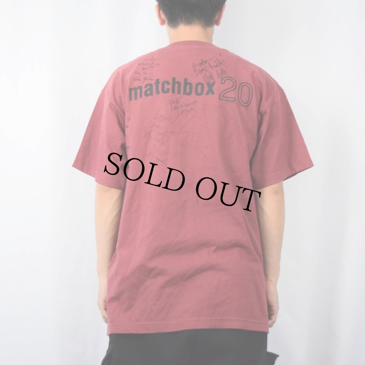 画像4: 90's Matchbox Twenty USA製 "Stole My Baby" ロックバンド ツアープリントTシャツ L (4)