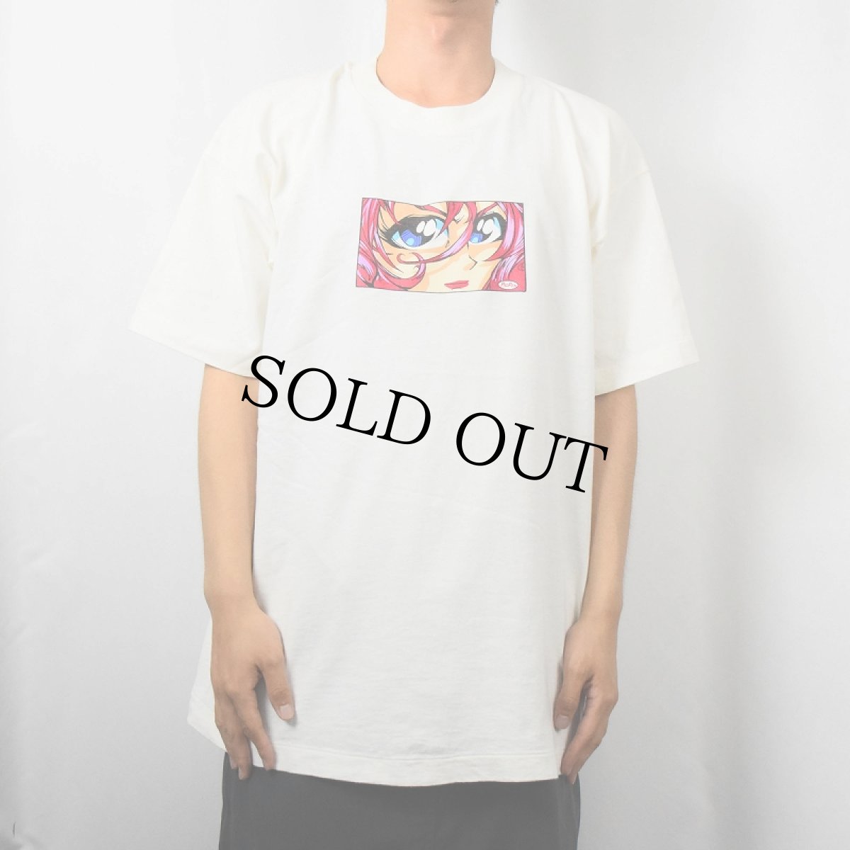 画像2: 90's PIG PEN アニメキャラクタープリントTシャツ XL (2)