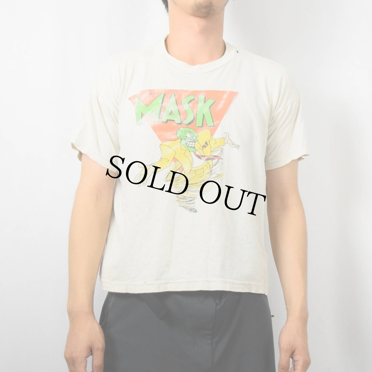 画像5: 90's MASK 映画 キャラクタープリントTシャツ XL (5)