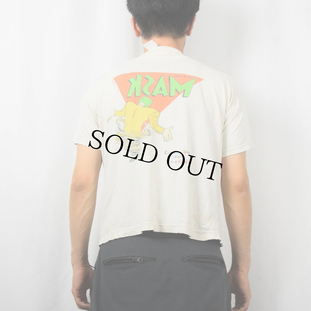 画像6: 90's MASK 映画 キャラクタープリントTシャツ XL (6)