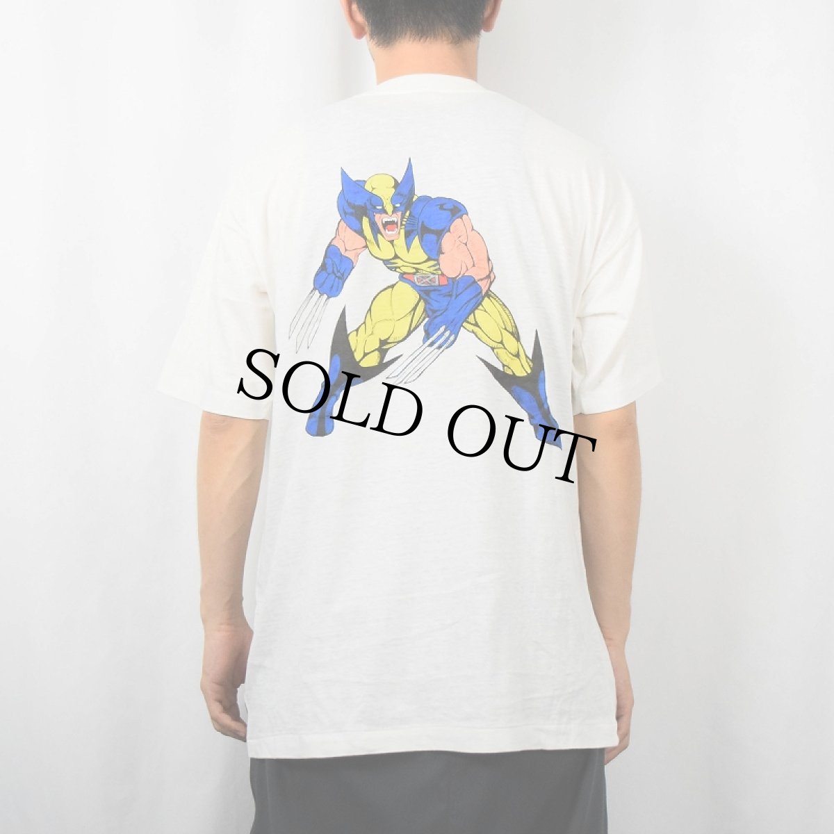 画像4: 80〜90's MARVEL COMICS アイアン・フィスト×ウルヴァリン ハンドペイントTシャツ (4)