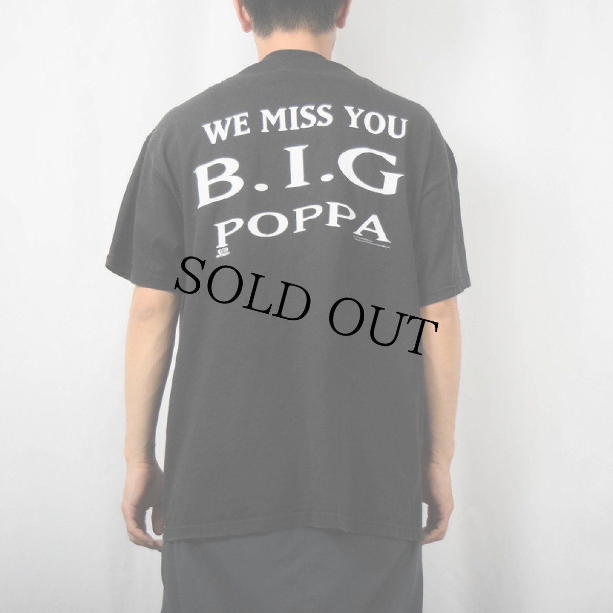 画像3: 90's The Notorious B.I.G. ラッパープリントTシャツ BLACK L (3)