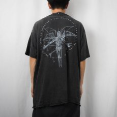 画像4: 90's MARILYN MANSON "Dried Up Tied Up and Dead Antichrist Superstar" ロックバンドプリントTシャツ BLACK (4)