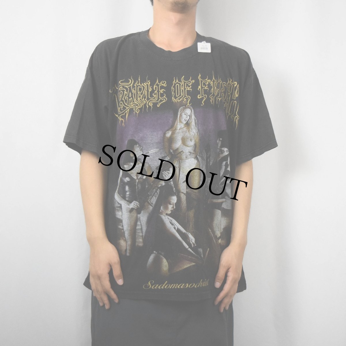画像3: 2000's Cradle Of Filth "Sadomasochrist Sin to be Forgiven" エクストリームメタルバンド BLACK XL (3)