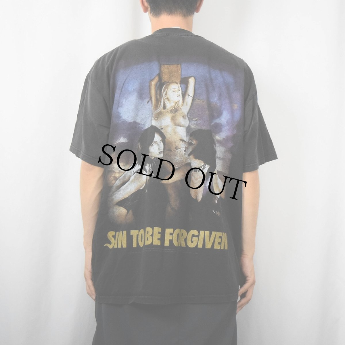 画像4: 2000's Cradle Of Filth "Sadomasochrist Sin to be Forgiven" エクストリームメタルバンド BLACK XL (4)