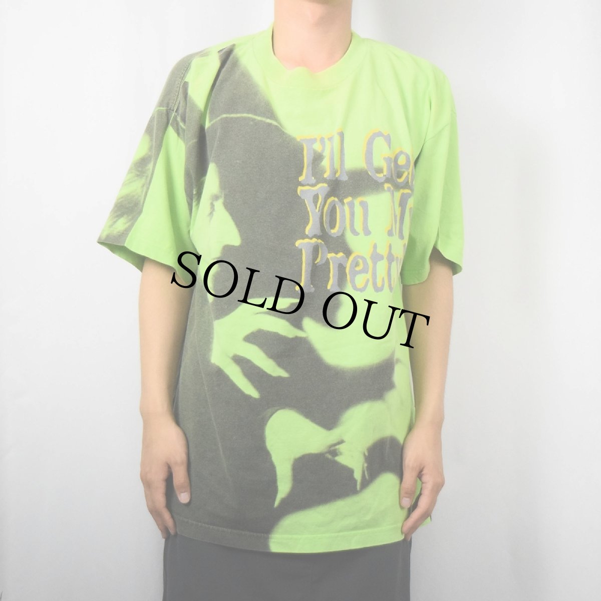 画像3: 90's Wizard of Oz USA製 "I'll get you my pretty!" 大判プリントTシャツ XL (3)