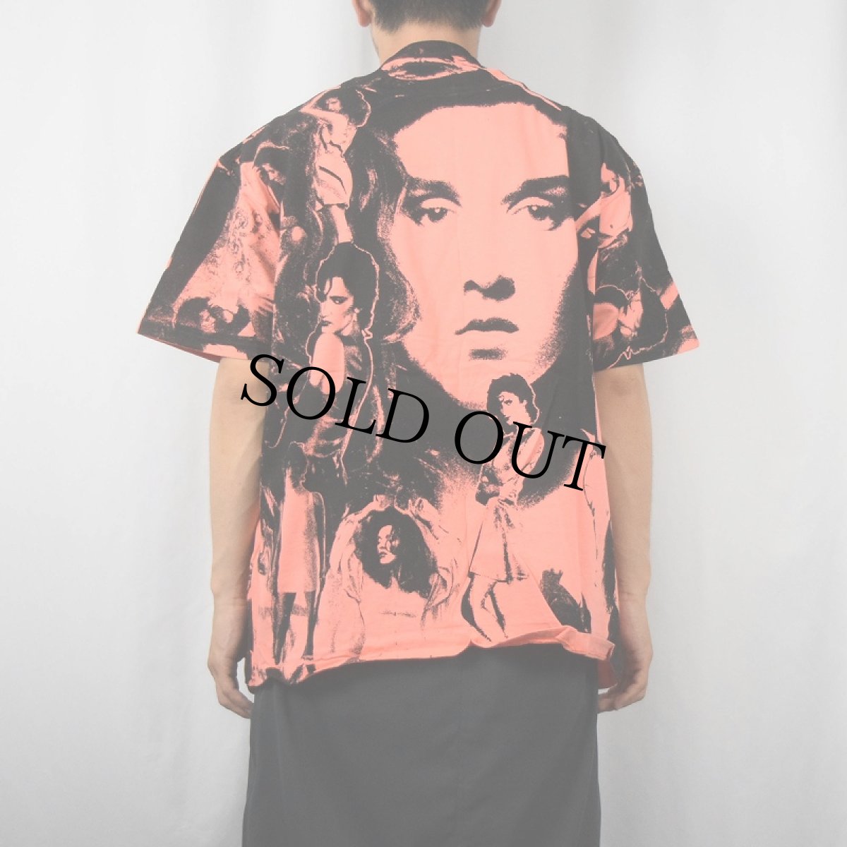 画像3: 90's CELINE DION USA製 手刷り 大判プリントTシャツ DEADSTOCK XL (3)