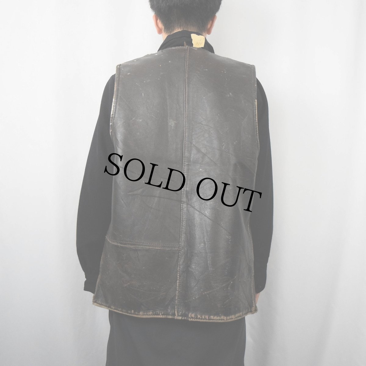 画像3: 〜50's  Unknown ジャーキンベスト (3)