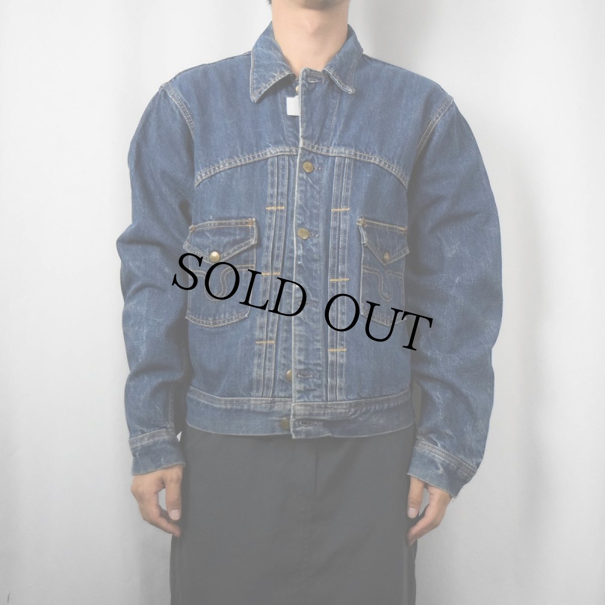 画像2: 60's Buckaroo by BIG SMITH ライナー付き デニムジャケット size42 (2)