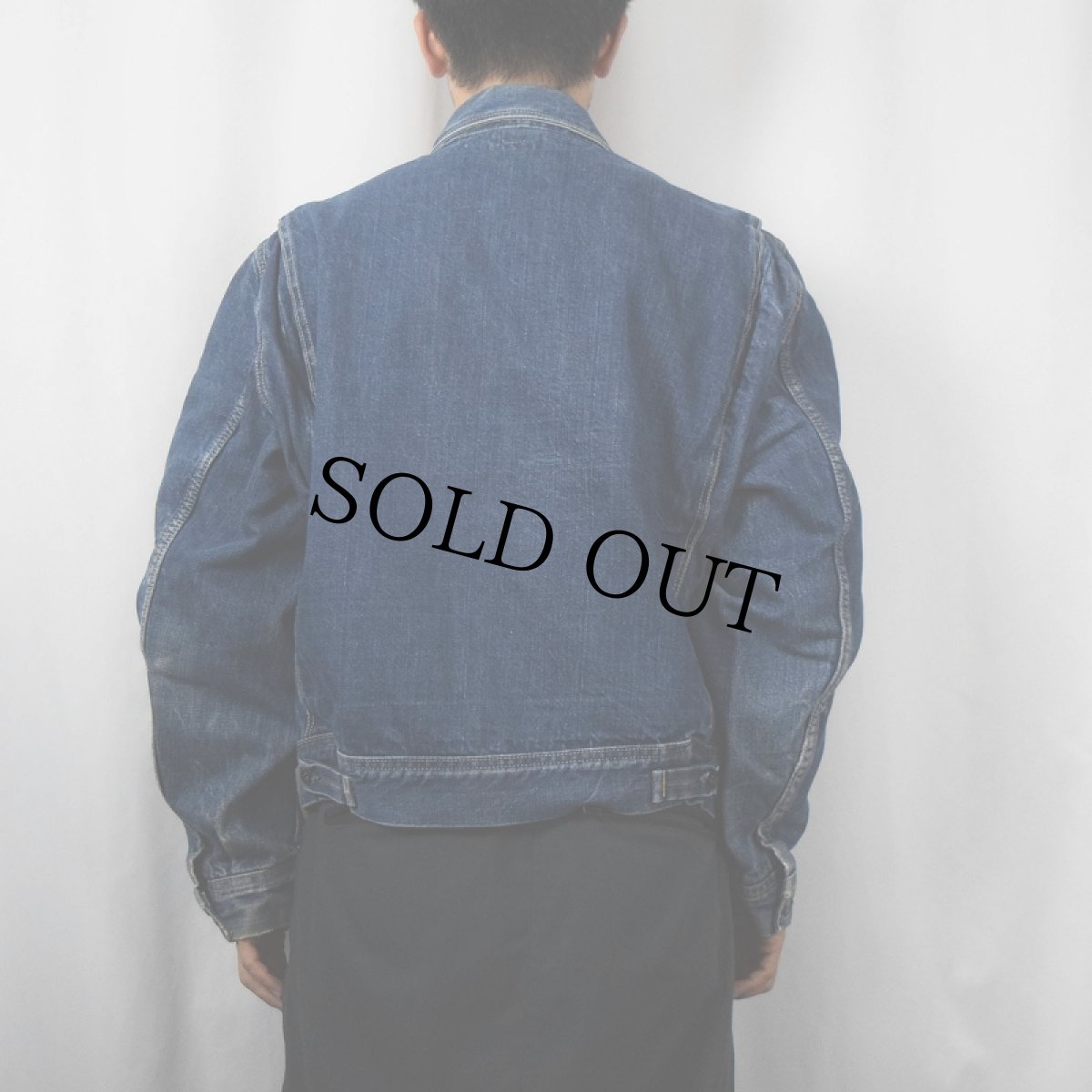 画像3: 60's Buckaroo by BIG SMITH ライナー付き デニムジャケット size42 (3)