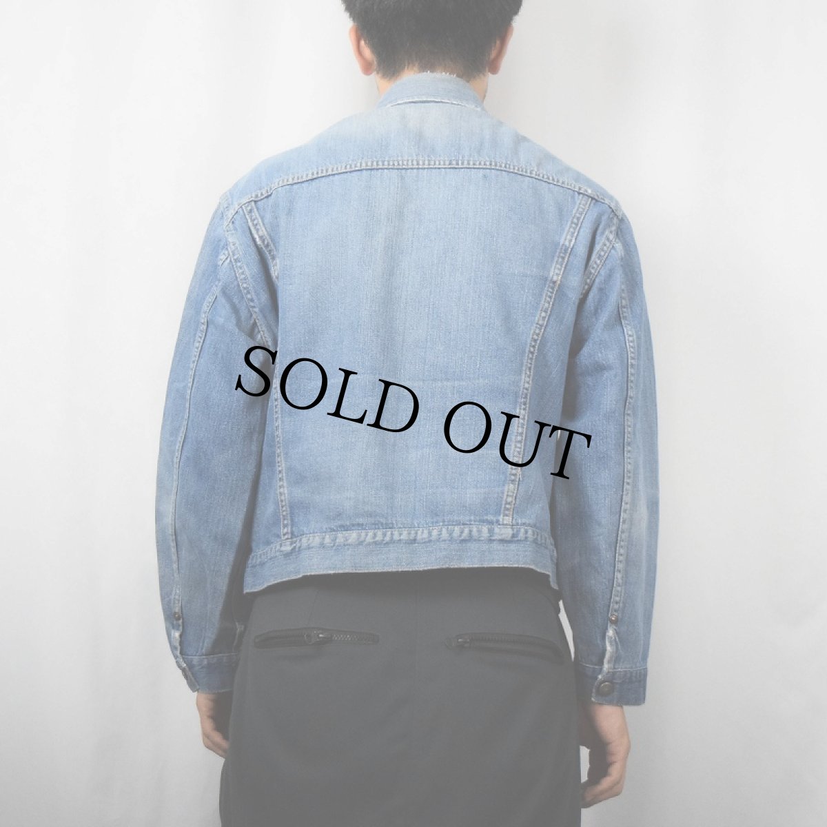 画像3: 50〜60's STOREBRAND 2ndTYPE デニムジャケット (3)