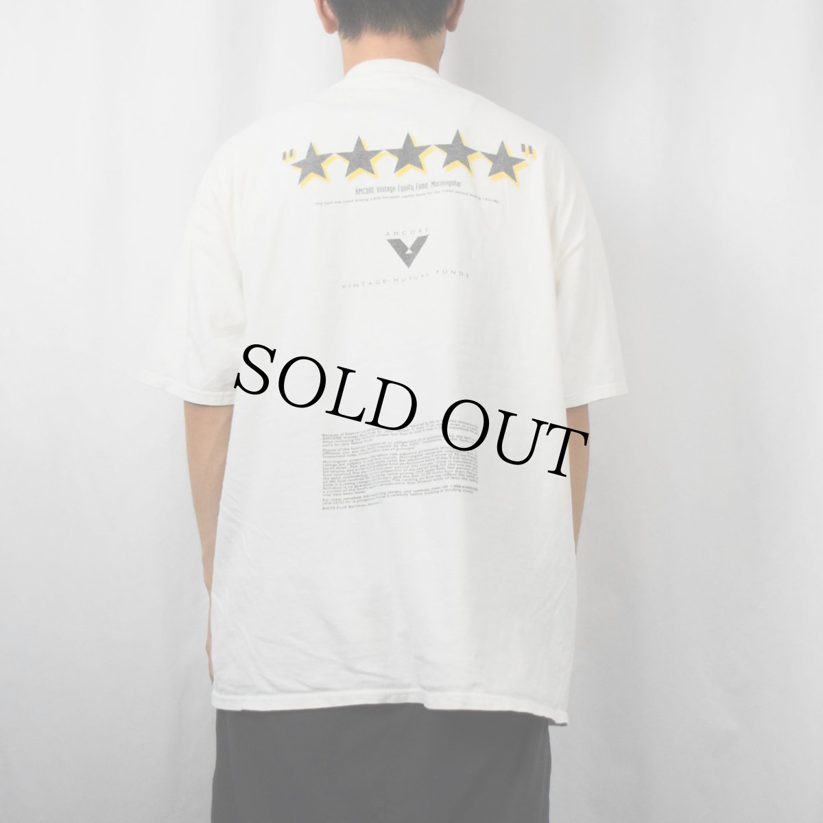 画像4: "Life's so bright You've gotta wear shades" ロックバンドパロディ 企業プリントTシャツ XL (4)