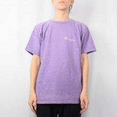 画像2: 80's Champion USA製 トリコタグ ロゴプリントTシャツ XL (2)