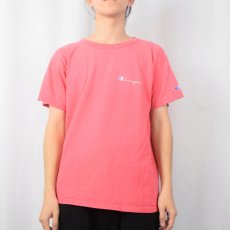 画像2: 90's Champion USA製 ロゴプリントTシャツ L (2)