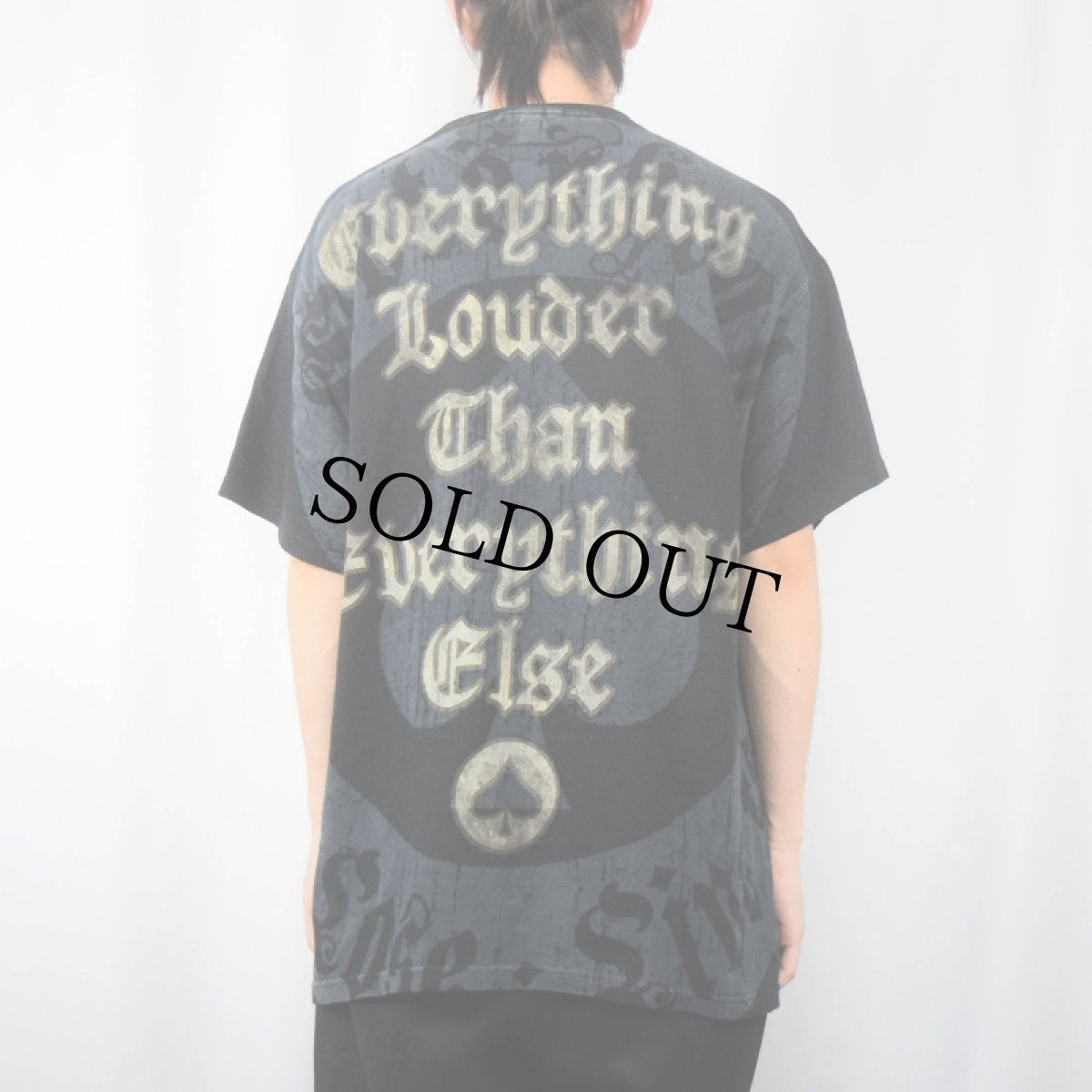 画像3: Mot?rhead ロックバンド 大判プリントTシャツ (3)