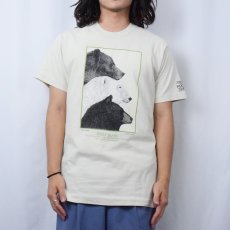 画像2: 80's LIBERTY GRAPHICS Diana Dee Tyler USA製 "THREE BEARS" くまイラストプリントTシャツ M (2)