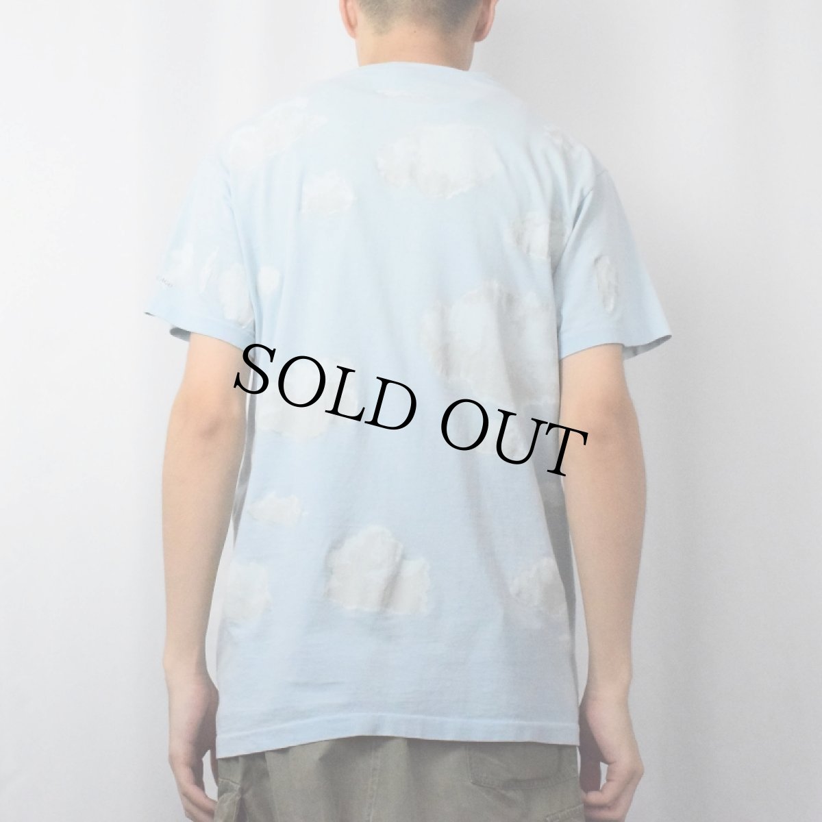 画像3: 90's Ren? Magritte USA製 アートプリントTシャツ L (3)