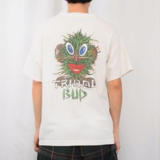 画像3: 90's USA製 "MR BuD hEad" ラスタカラー ガンジャプリントパロディTシャツ L (3)