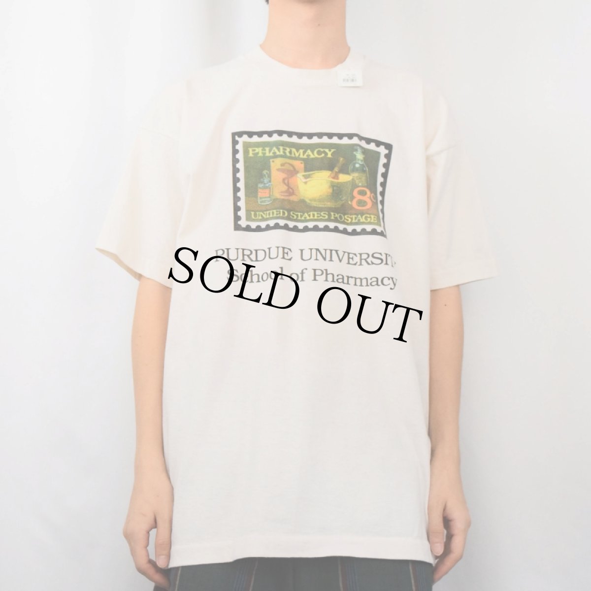 画像4: 90's USA製 "MR BuD hEad" ラスタカラー ガンジャプリントパロディTシャツ L (4)