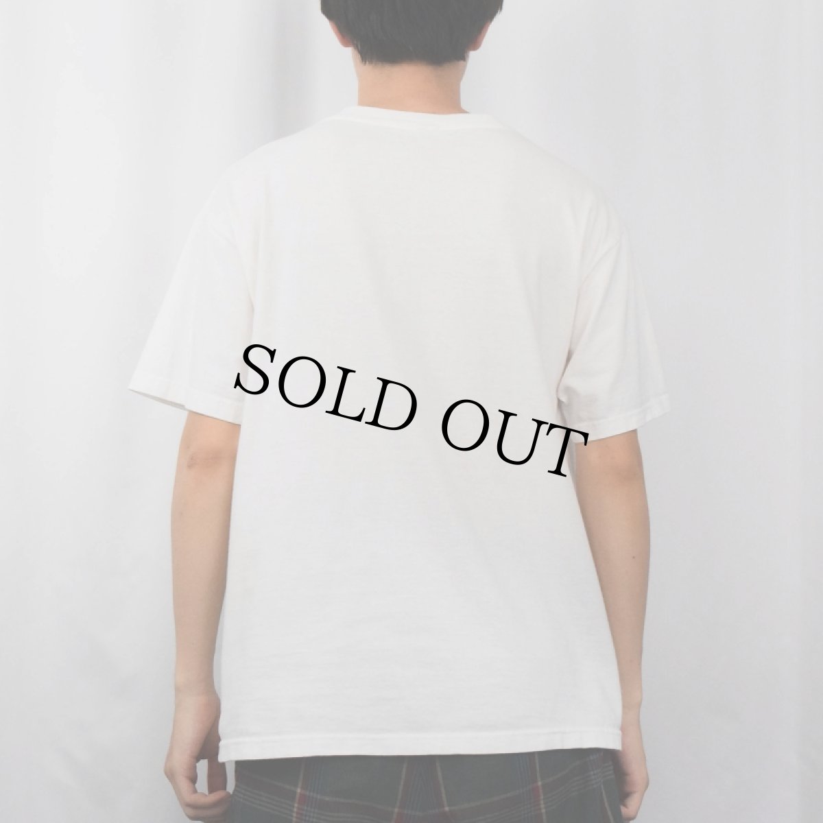 画像3: 90's Chris's Stuff "Save Water Drink Wine" アートプリントTシャツ (3)