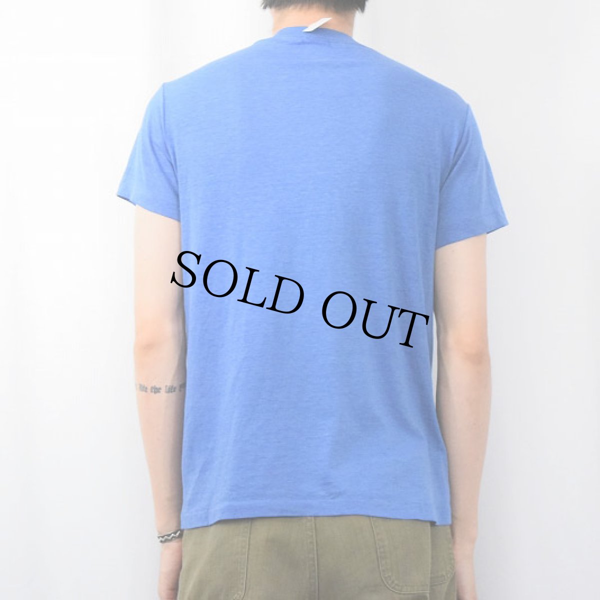 画像3: 80's NIKE 紺タグ ロゴプリントTシャツ M (3)