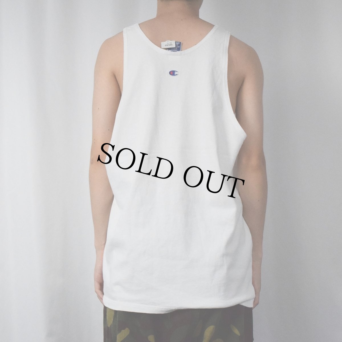 画像3: 90's Champion USA製 "SMITH COLLEGE" カレッジプリント タンクトップ L (3)