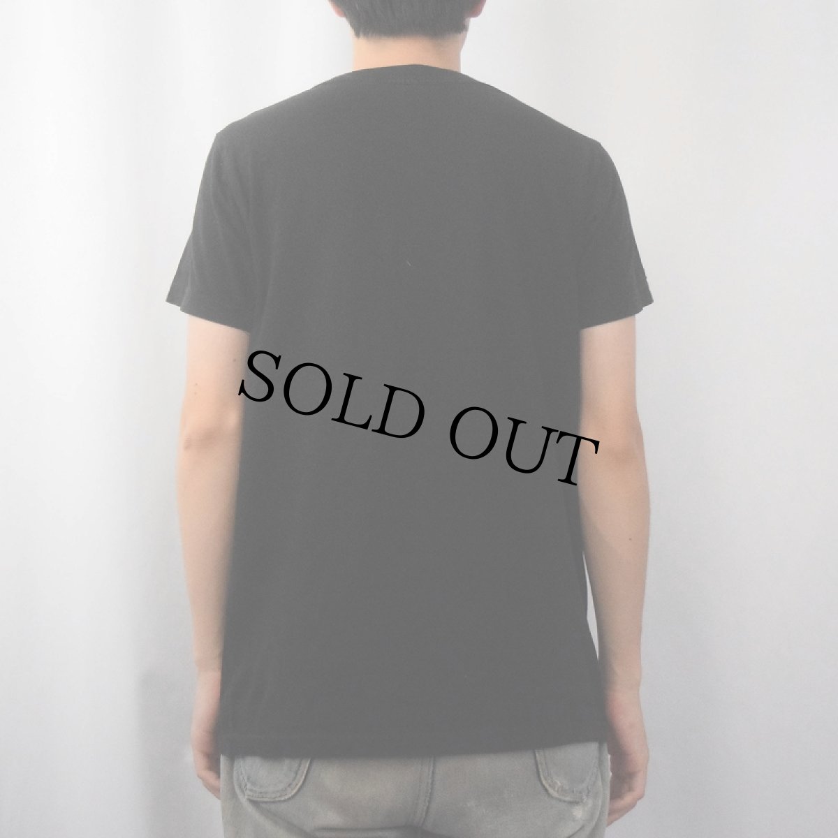 画像3: Alfred Hitchcock 映画キャラクタープリントTシャツ S (3)