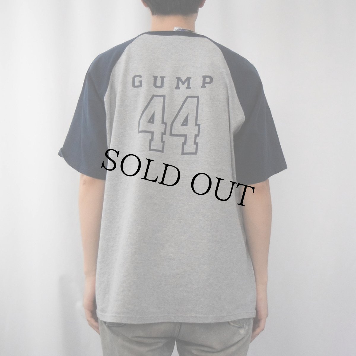 画像3: 2000's BUBBA GUMP SHRIMP レストランプリントラグランTシャツ XL (3)