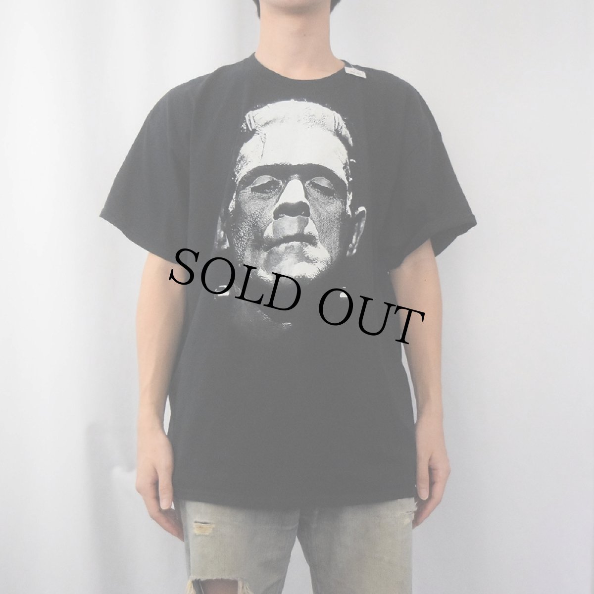画像2: FRANKENSTEIN モンスタープリントTシャツ (2)