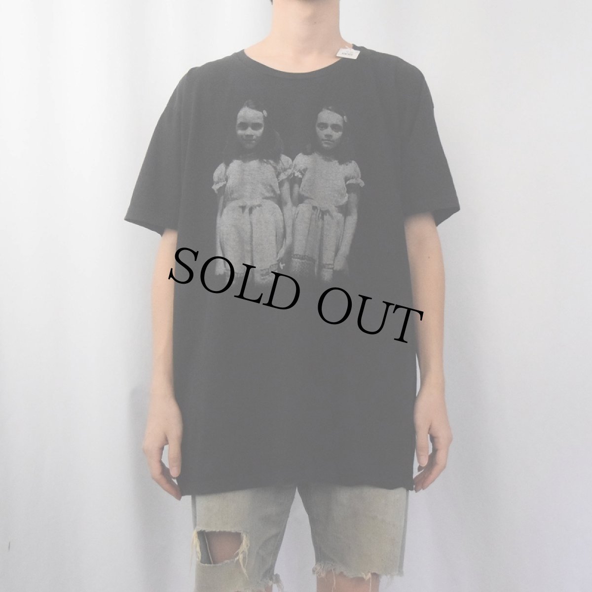 画像2: The Shining "Grady Twins" サイコロジカルホラー映画Tシャツ 2XL (2)