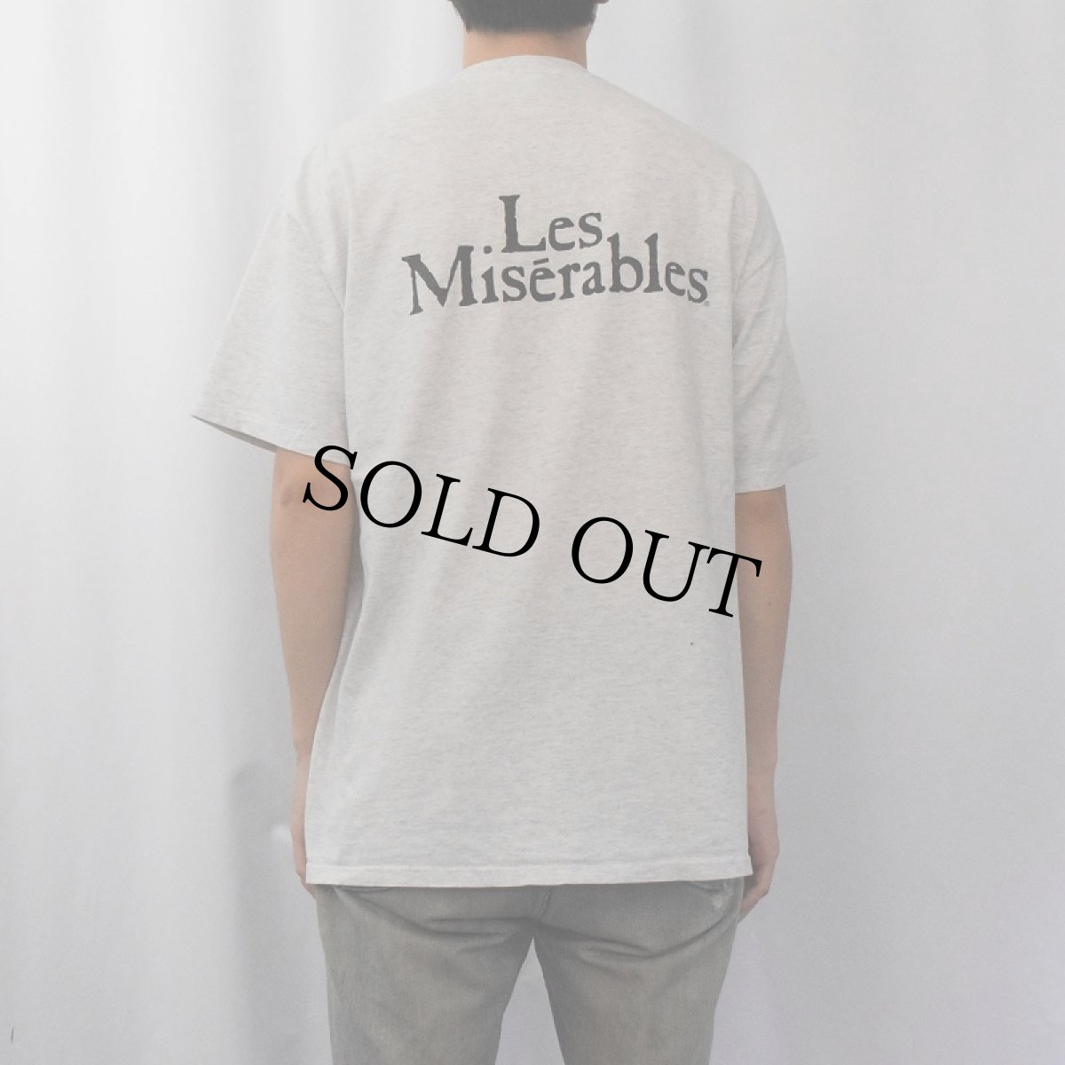 画像4: 90's Les Miserables USA製 ミュージカルプリントTシャツ XL (4)