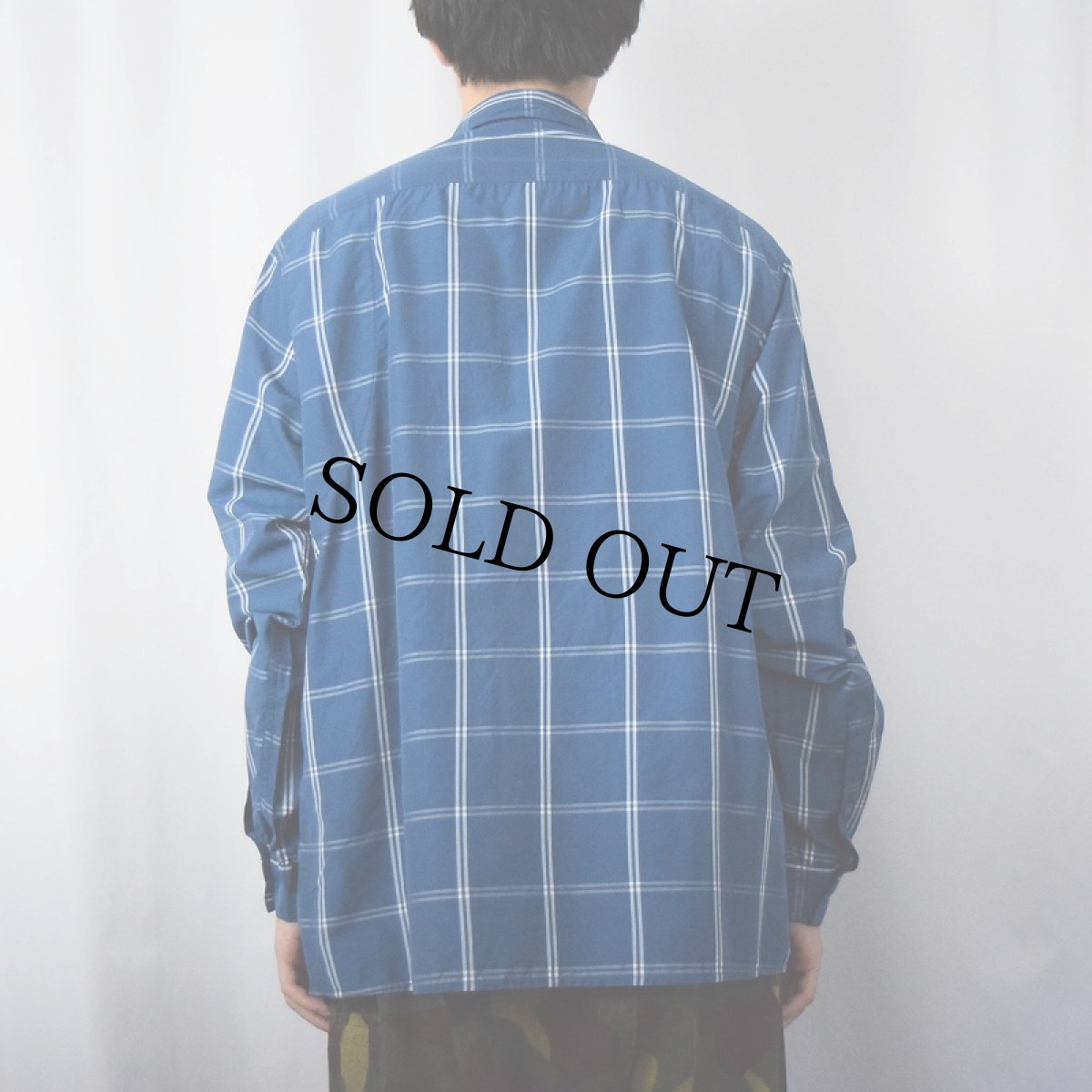 画像3: Patagonia チェック柄 ナイロン×テンセル シャツ L (3)