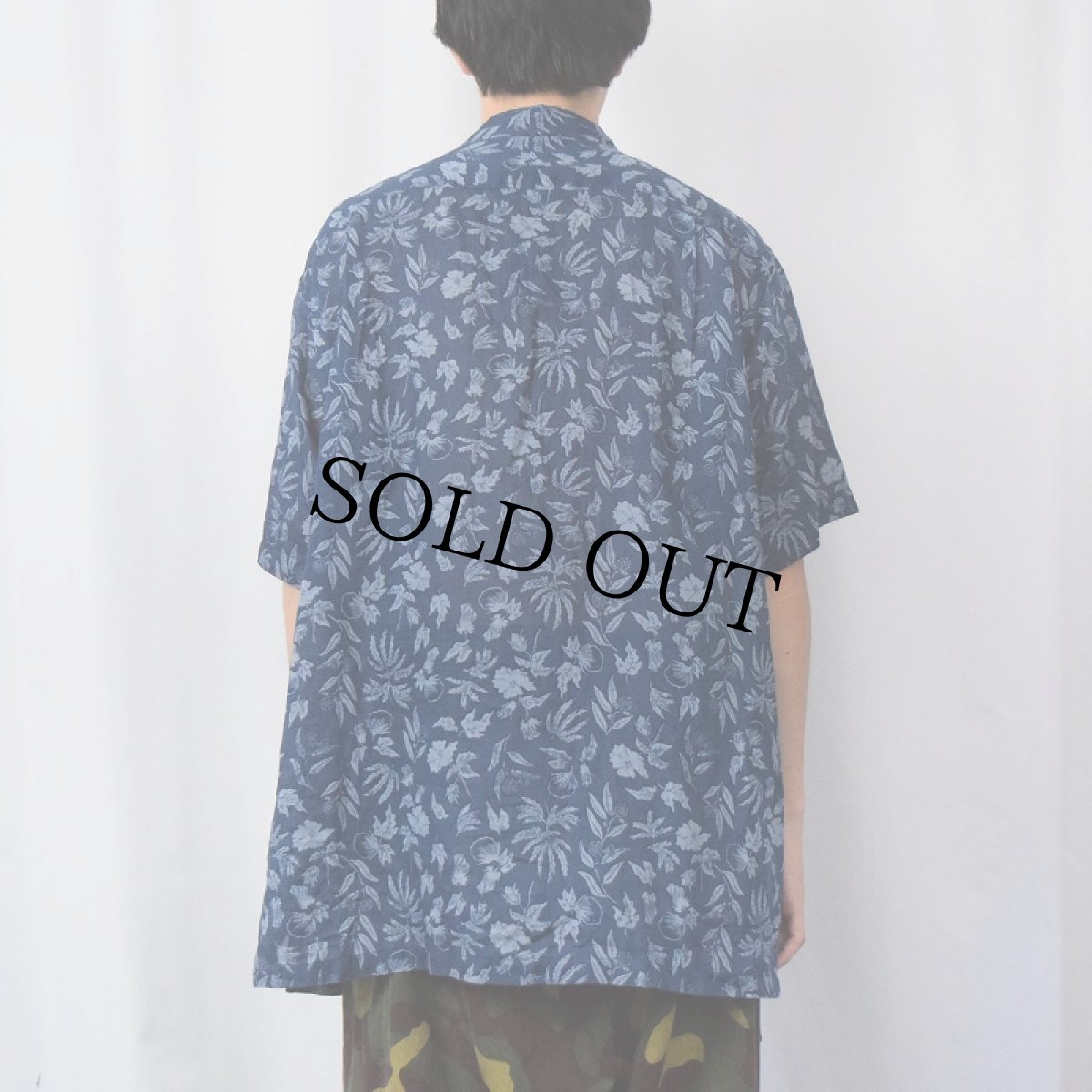 画像3: Patagonia 花柄 ヘンプ×オーガニックコットン ライトウェイトACシャツ タグ付き未使用 XL (3)