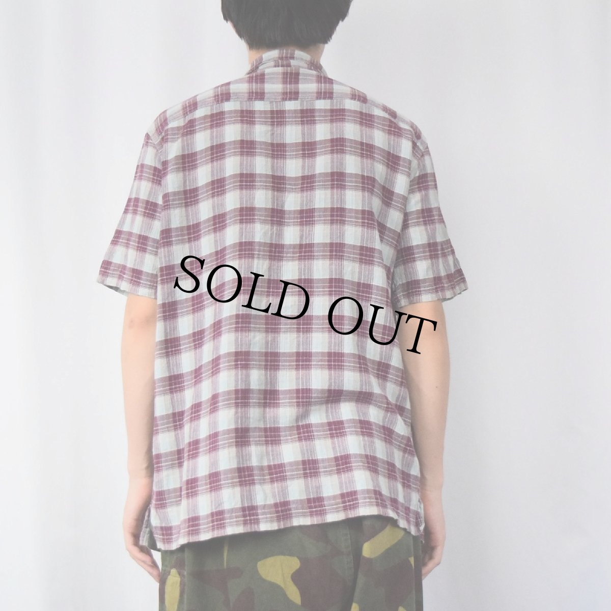 画像3: Patagonia チェック柄 オーガニックコットン ステアーズマンシャツ L (3)